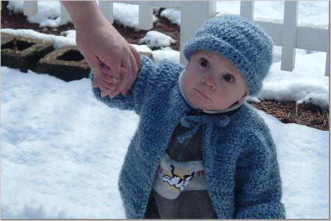 Bryston's 1st Snow