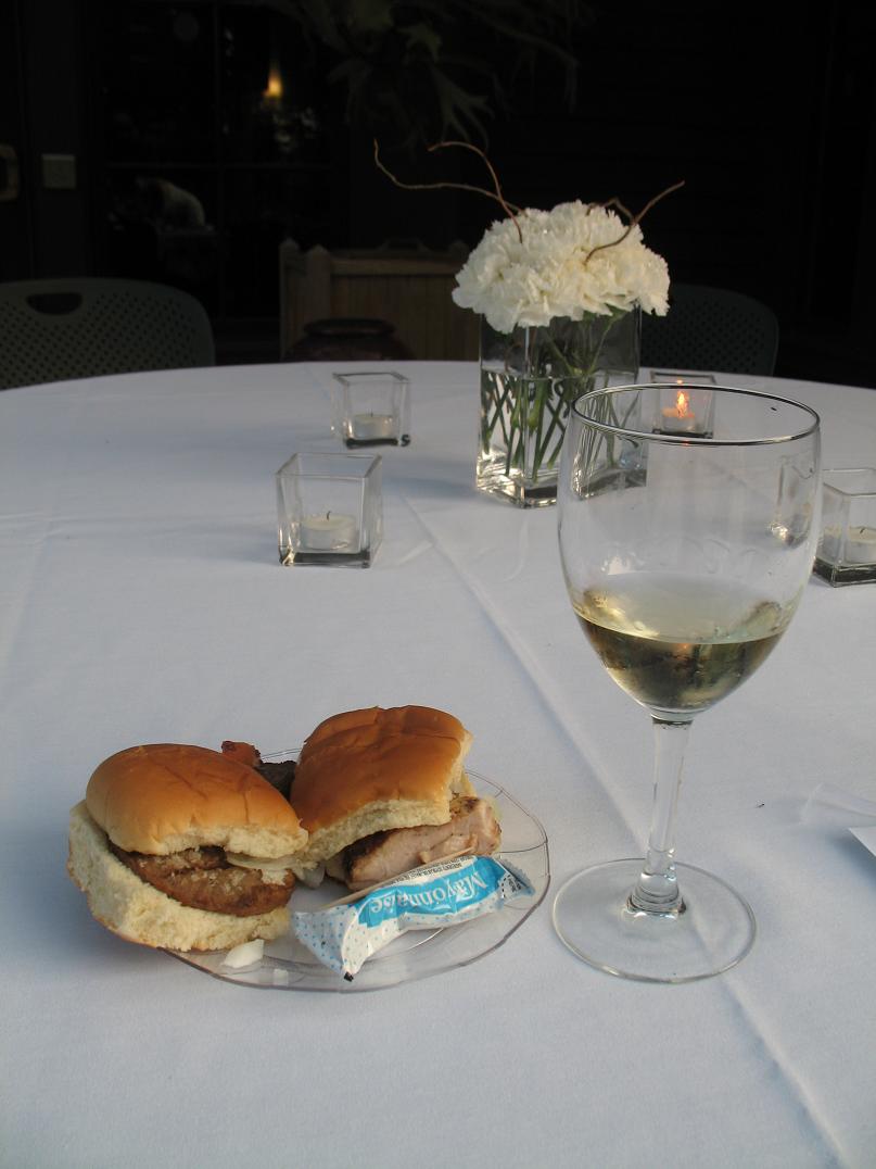 Wine and Sliders