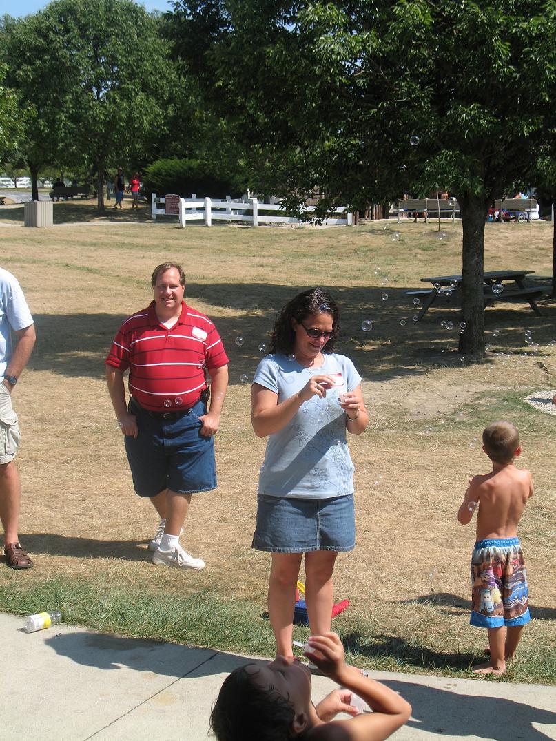 Blowing Bubbles in Memory of a CDH Child