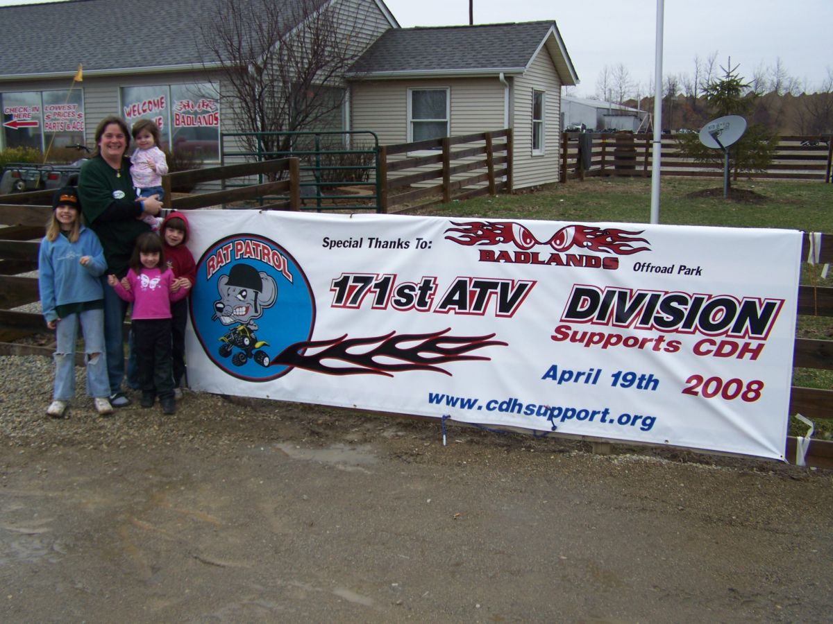 Banner for CHERUBS ATV Ride