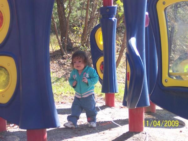 Sofia at the park...