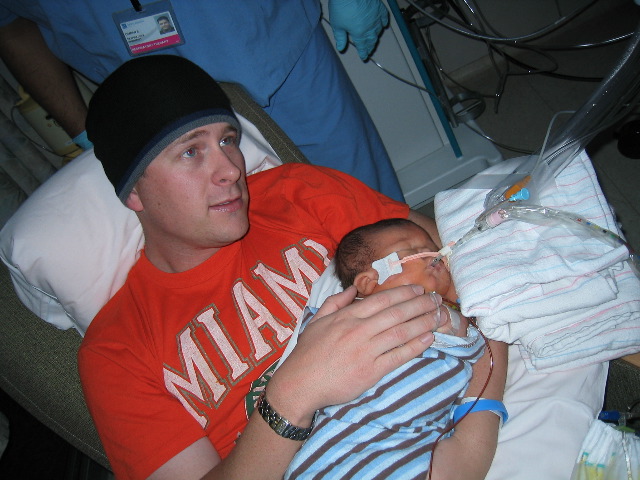 Kasey and Daddy-Thanksgiving 2008