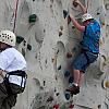 Log & Shane rock climbing!