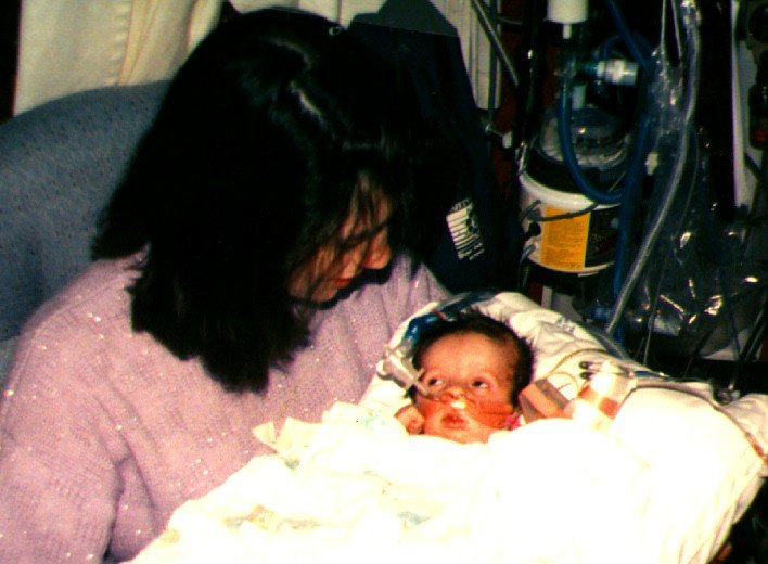 1993 - The first time I held Shane
