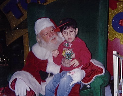 1998 - With Santa
